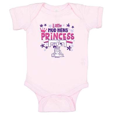 Toledo Mud Hens Princess Sardine Infant Girls Creeper