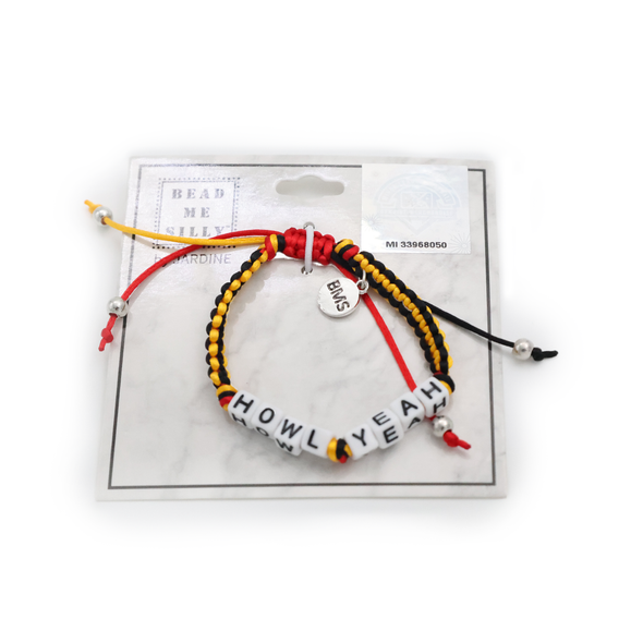 Erie SeaWolves JA Howl Yeah! Beaded Bracelet
