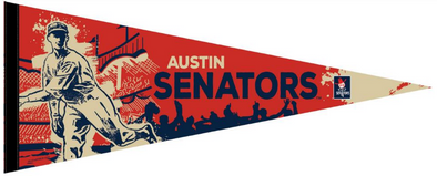 Round Rock Express Wincraft Austin Senators Pennant