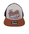 Durham Bulls 9Fifty Retro Foam Script Trucker