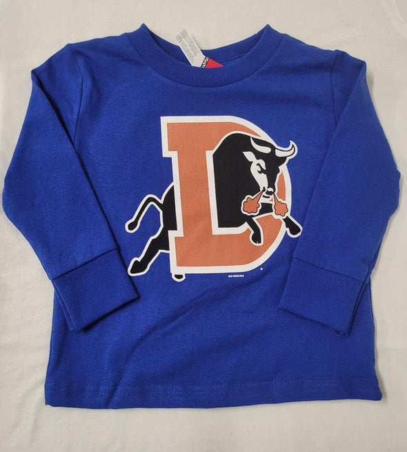 Durham Bulls Toddler D Logo Long Sleeve