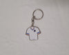 Durham Bulls Reversible Jersey Keychain