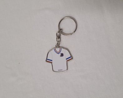 Durham Bulls Reversible Jersey Keychain