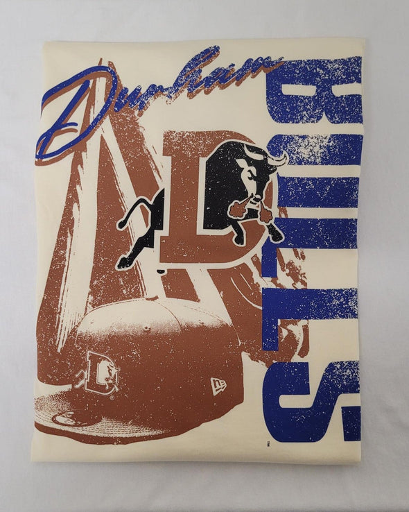Durham Bulls Distressed Cream Tee