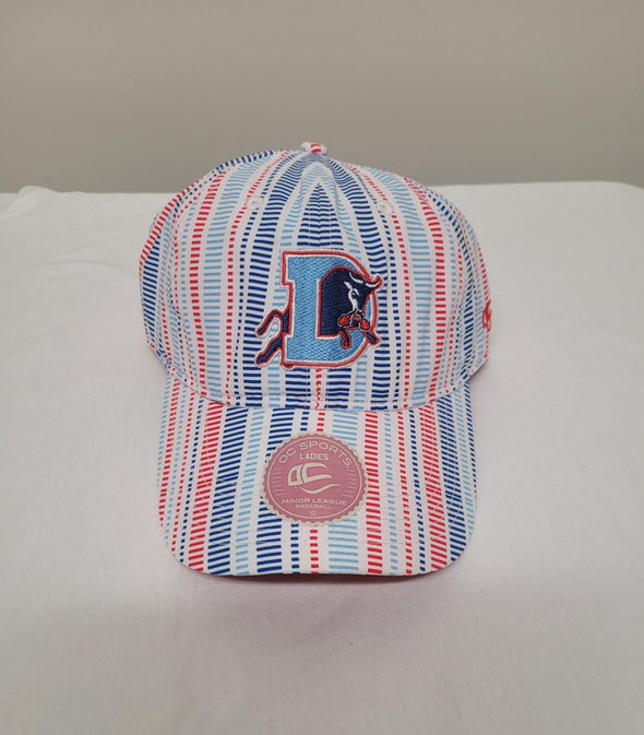 Durham Bulls Women's Ava Stripe Cap