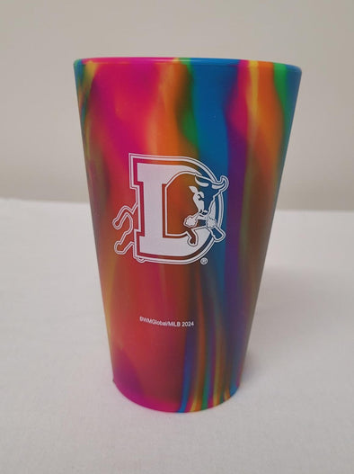 Durham Bulls Tie Dye Silicone Cup