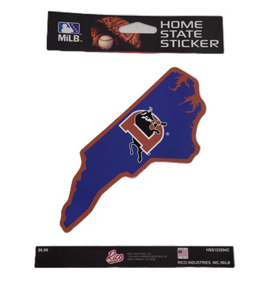 Durham Bulls State Decal