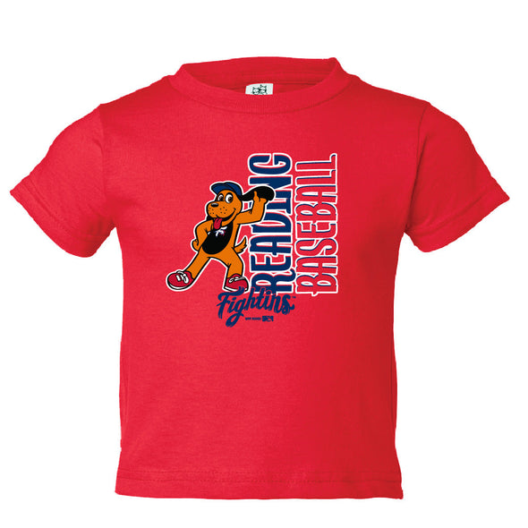 Red Blooper Toddler tee