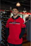 Men's Red Shortstop Pullover