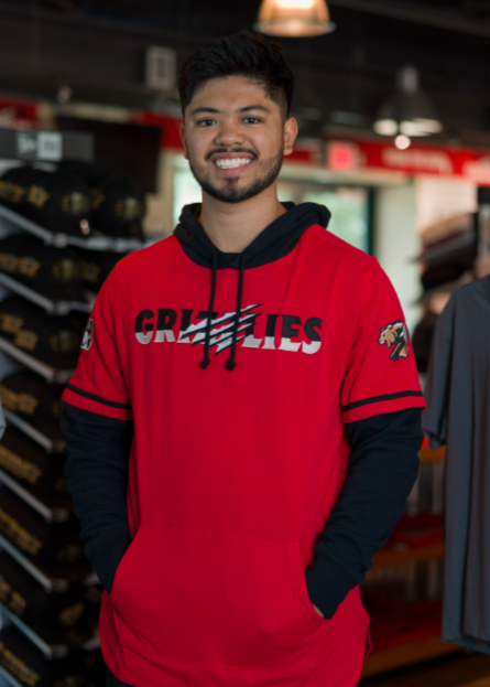 Men's Red Shortstop Pullover