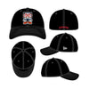 Syracuse Mets Syracuse Shot Clocks Black Flex Fit Cap