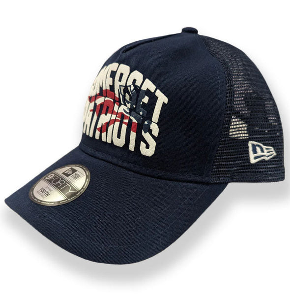 Somerset Patriots Youth New Era 9Forty Chalk Snap Back Cap