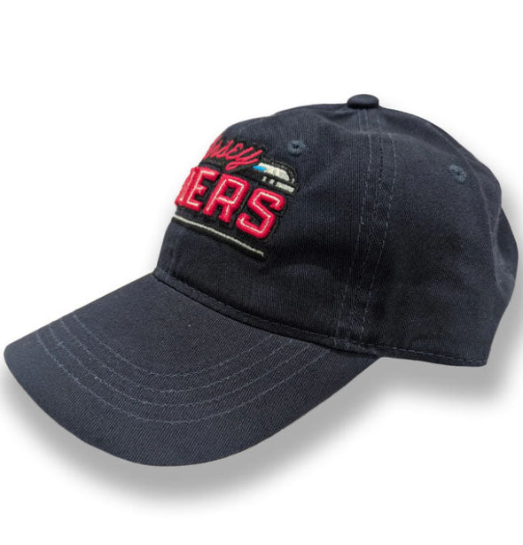 Jersey Diners Adult Wordmark Unstructured Slide Buckle Cap