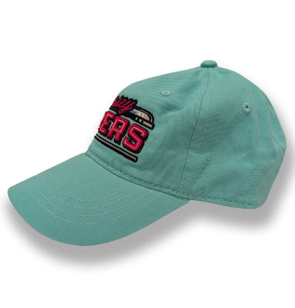 Jersey Diners Adult Wordmark Unstructured Slide Buckle Cap