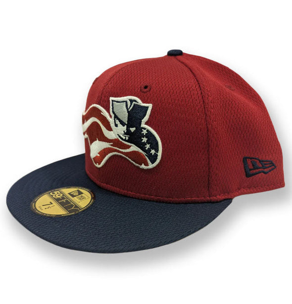 Somerset Patriots 59FIFTY Performance Tech Mesh Retail Replica Alternate Cap