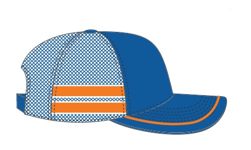 Syracuse Mets 47 Royal Sideband Trucker