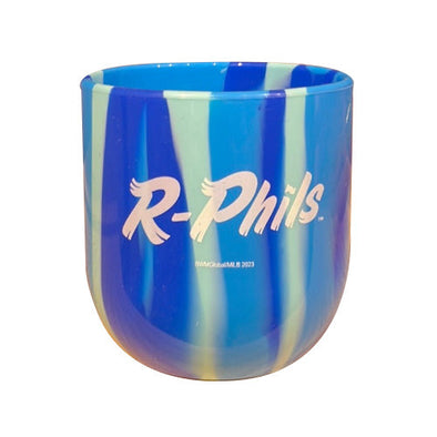 Silicone Raspberry Blue Dye Wine Cup