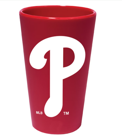 Philadelphia Phillies Red Silicone Pint