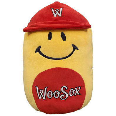 Worcester Red Smiley Squishy Pillow