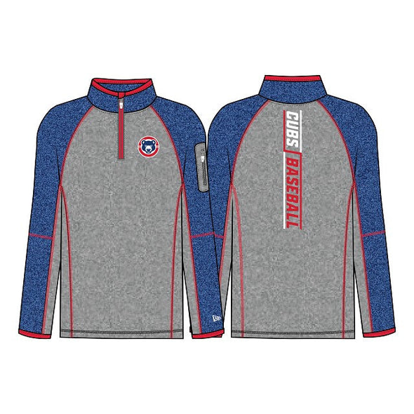 South Bend Cubs New Era Men's Spade II 1/4 Zip