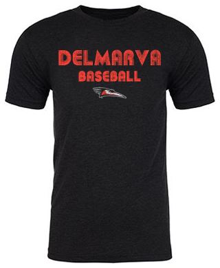 Delmarva Shorebirds 108 Stitches Spiral Tee