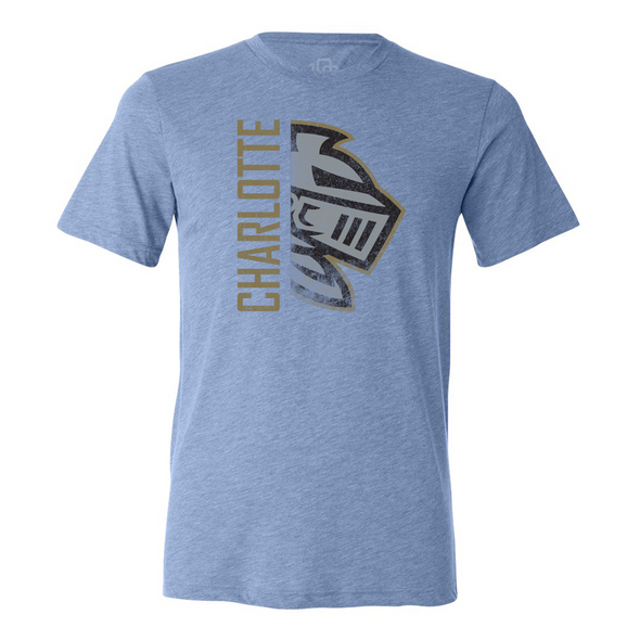 Charlotte Knights 108 Stitches Split Screen Tee