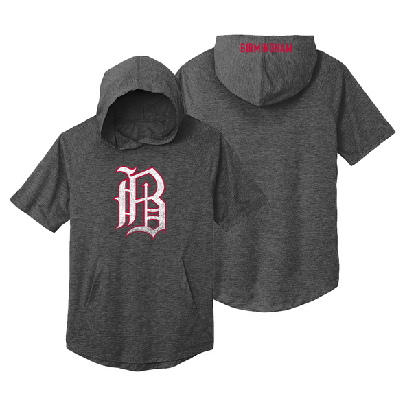 Birmingham Barons Short Sleeve Hoodie