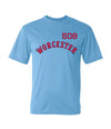 Worcester Red Sox Royal Loyal Blues, Replica Tee of On-Field Jersey