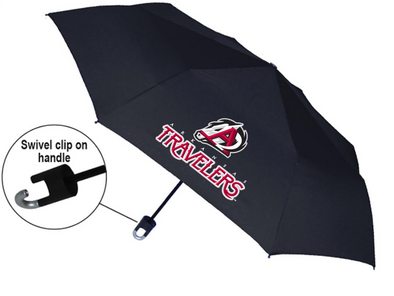Arkansas Travelers Storm Duds Clip Mini Umbrella