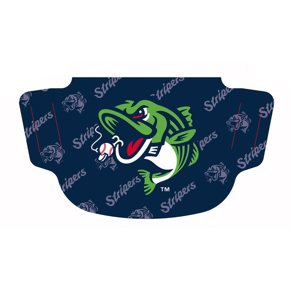 Gwinnett Stripers Wincraft Face Covering- Navy