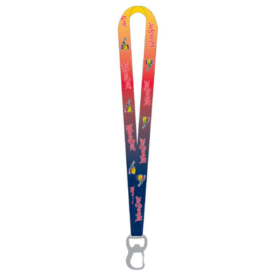 Worcester Red Sox PSG Sunset Smiley Lanyard