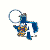 Amarillo Sod Poodles Acrylic State of Texas Lean A Logo Keychain