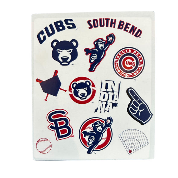 South Bend Cubs Logo Brands Throw Blanket