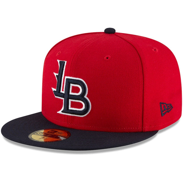 Louisville Bats Home On-Field 59FIFTY Fitted