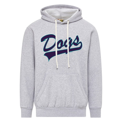 Charleston RiverDogs Vintage Fleece Gray Hoodie