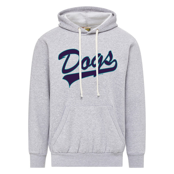 Charleston RiverDogs Vintage Fleece Gray Hoodie
