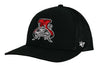 Carolina Mudcats '47 Black Angry Muddy Trucker Cap