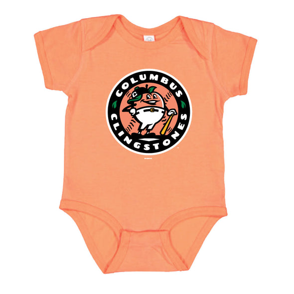 Infant Primary logo Fine Jersey Bodysuit