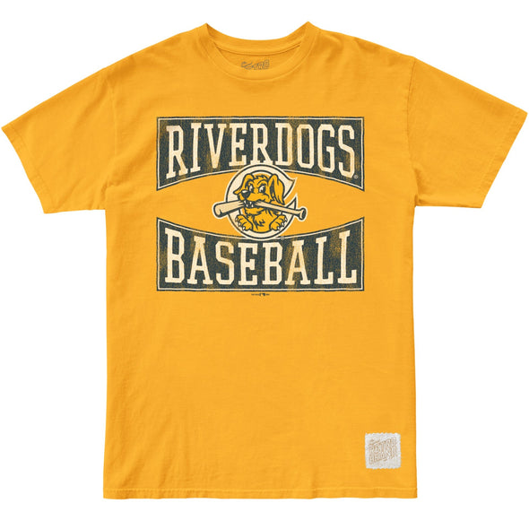 Charleston RiverDogs World's Best Gold Tee