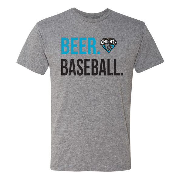 Charlotte Knights 108 Stitches Beer Baseball Tee