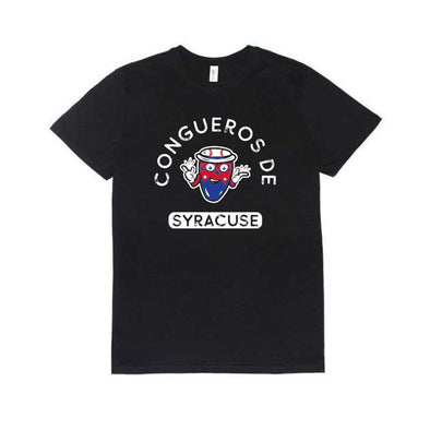 Syracuse Mets Congueros de Syracuse Black Tee