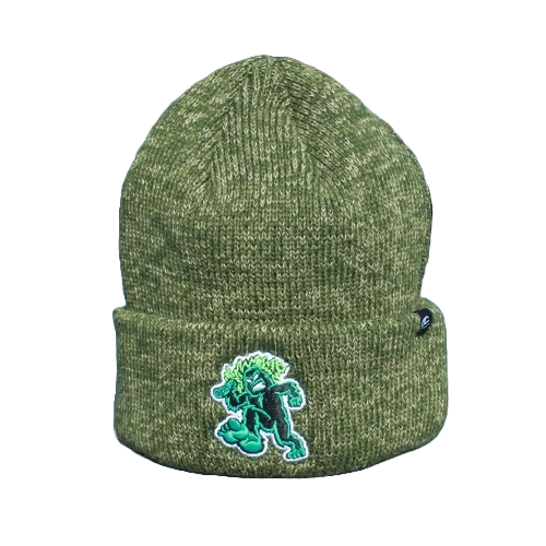 Eugene Emeralds Outdoor Cap Olive Knit Beanie