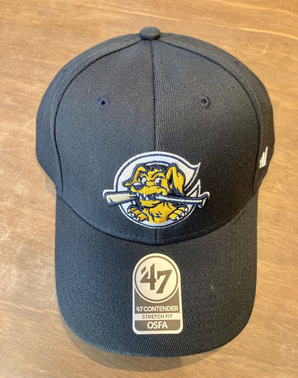 Charleston RiverDogs  '47 Contender Navy Stretch Replica OSFA