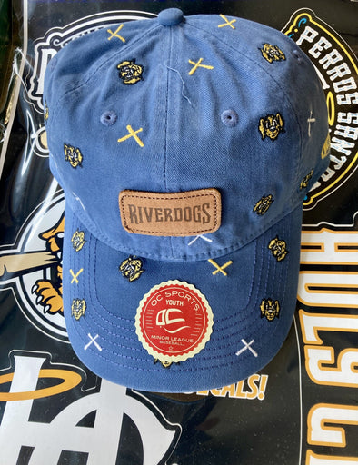 CRD Stadium Collection BP "Conrad" Youth Denim Snapback