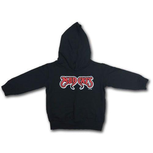 Carolina Mudcats Black Toddler Hooded Sweatshirt