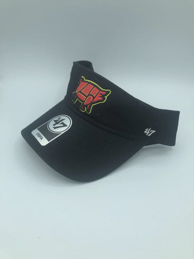 Chicharrones Black Clean Up Visor