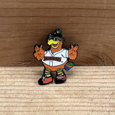 Delmarva Shorebirds Sherman Pin