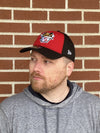 New Era 9TWENTY Springfield Cashew Chickens Cap - Red/Black