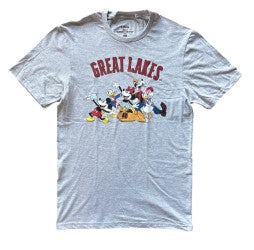 Great Lakes Loons OT Sports Mickey Mouse T-shirt - Adult
