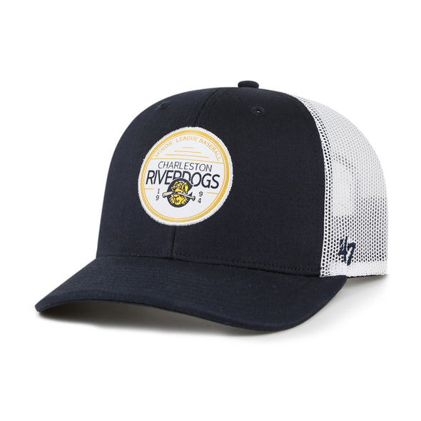 Charleston RiverDogs '47 "Jason" Navy Midland Trucker Cap